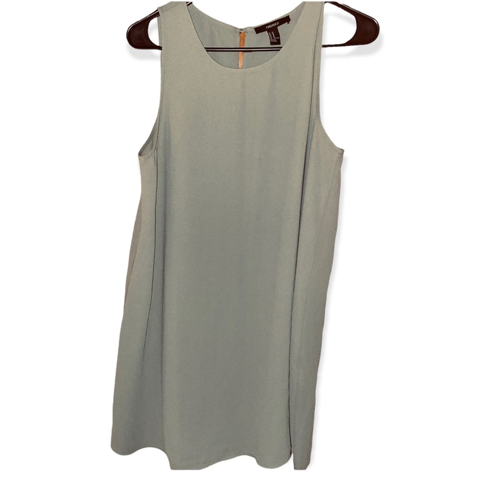 Forever 21 Olive Green Mini Dress. Size Medium. Sleeveless